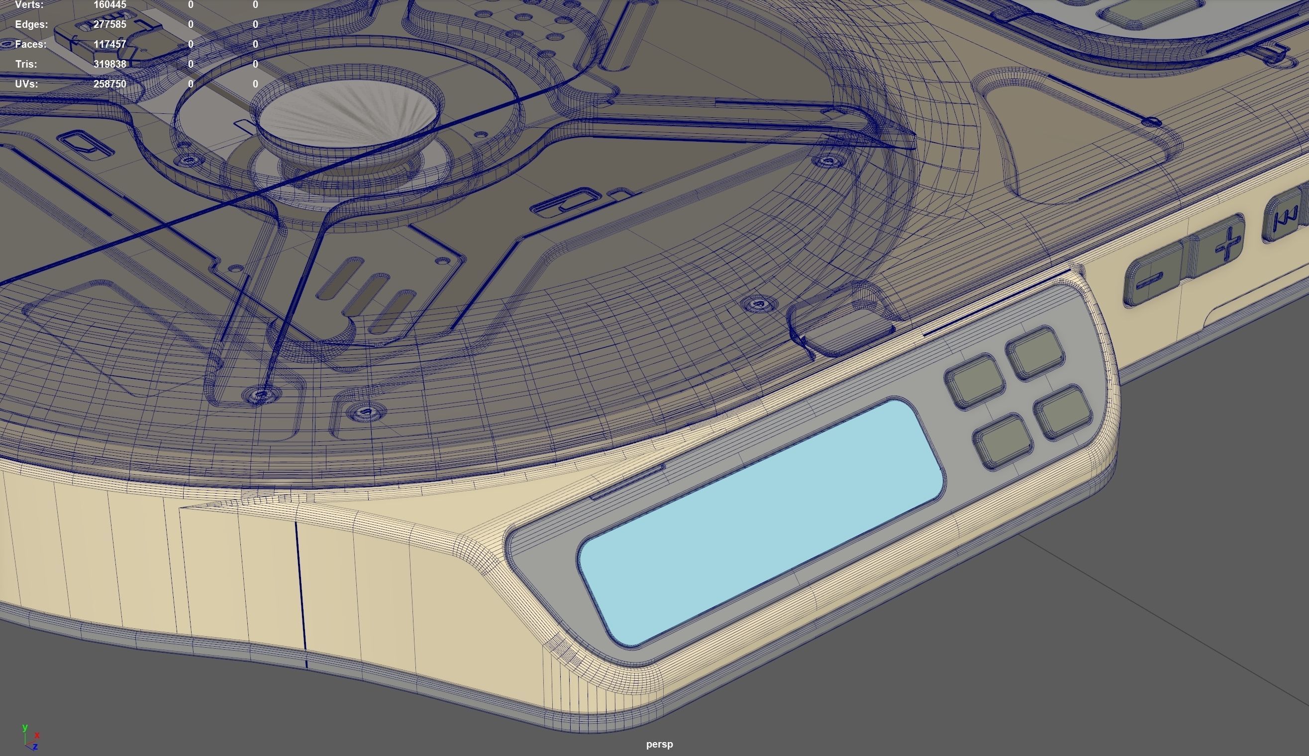 Disc Music Player 3D model_7