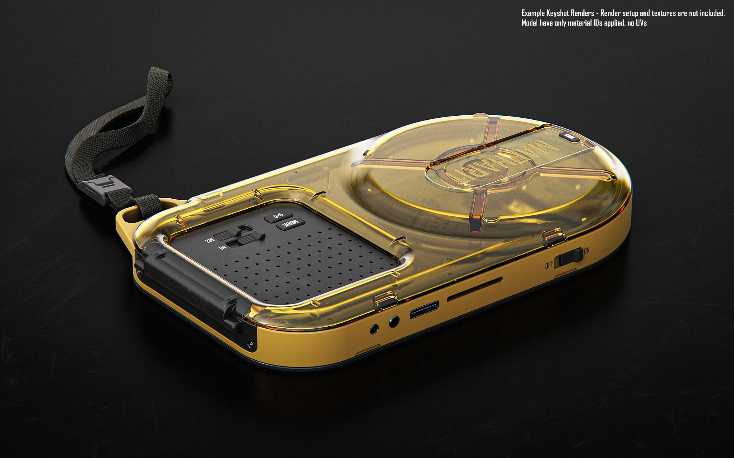 Disc Music Player 3D model_2