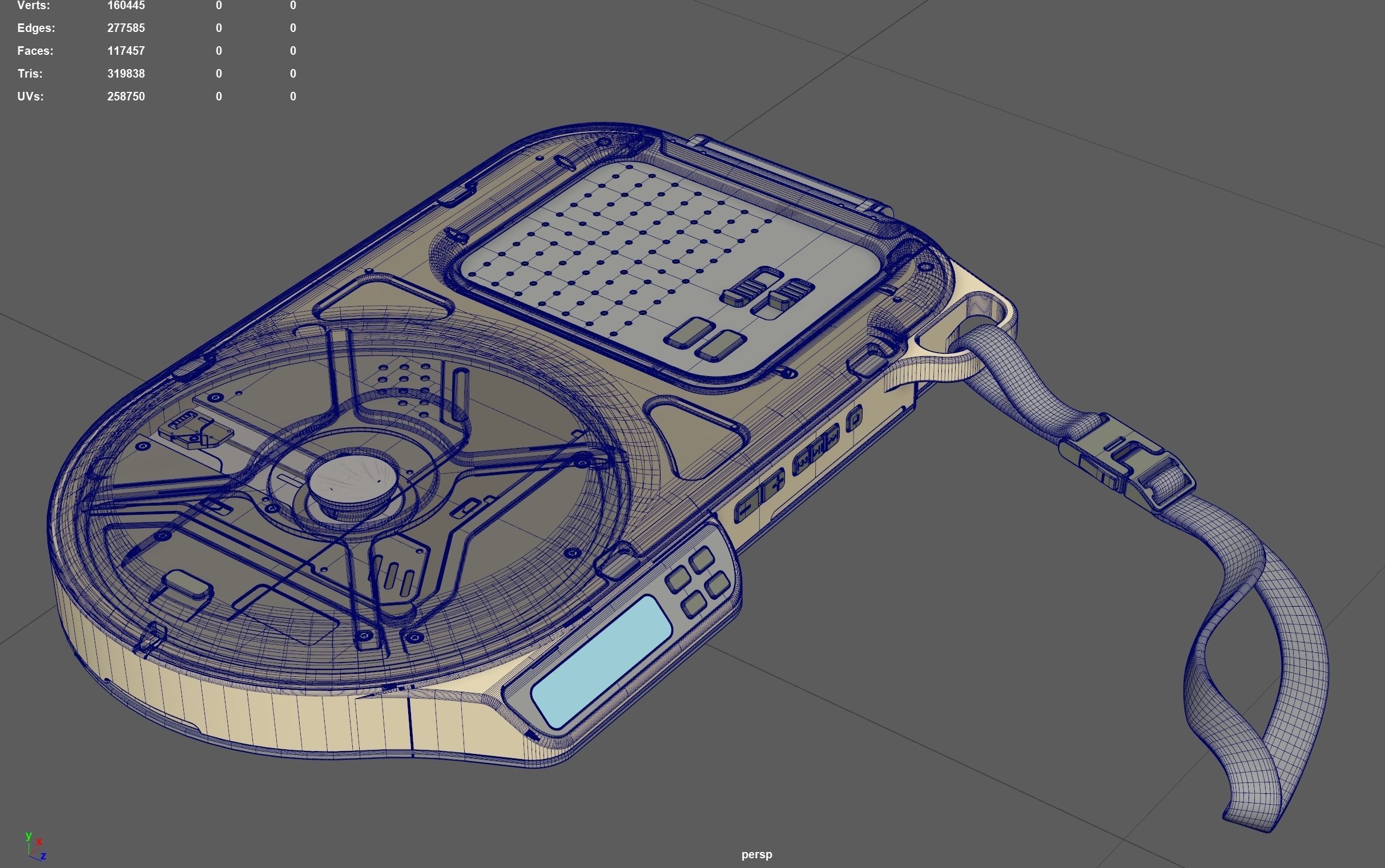 Disc Music Player 3D model_5