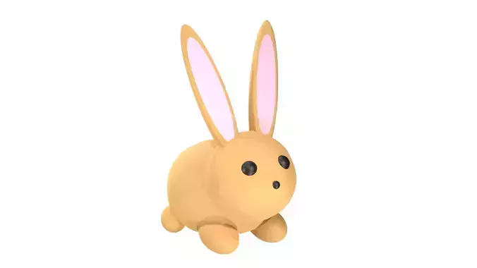 Easter Rabbit 3d model