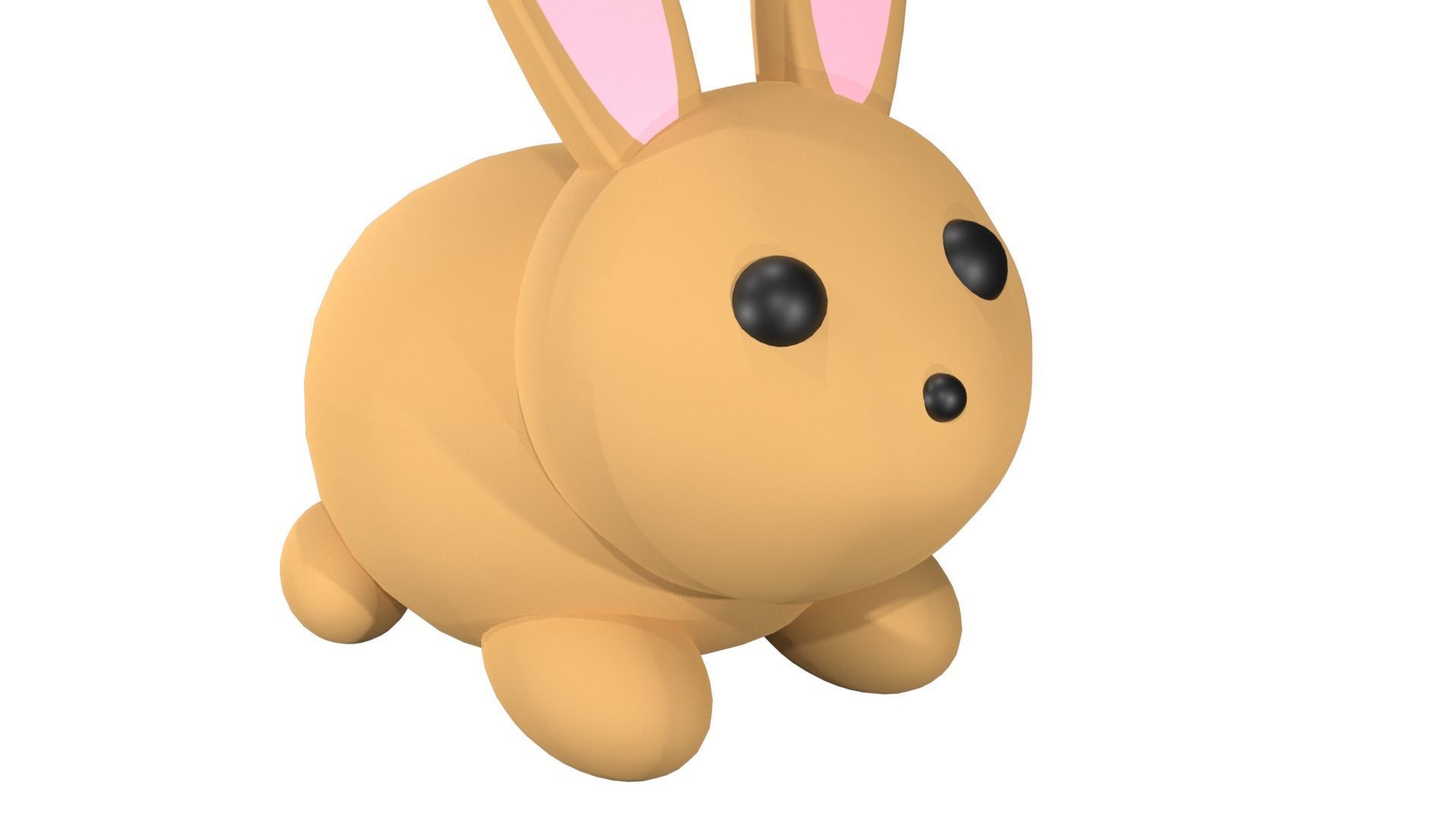Easter Rabbit 3d model 3D model_4