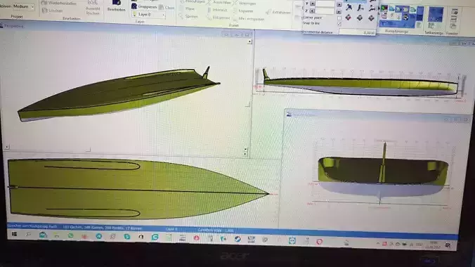 AC American Magic 3D print model