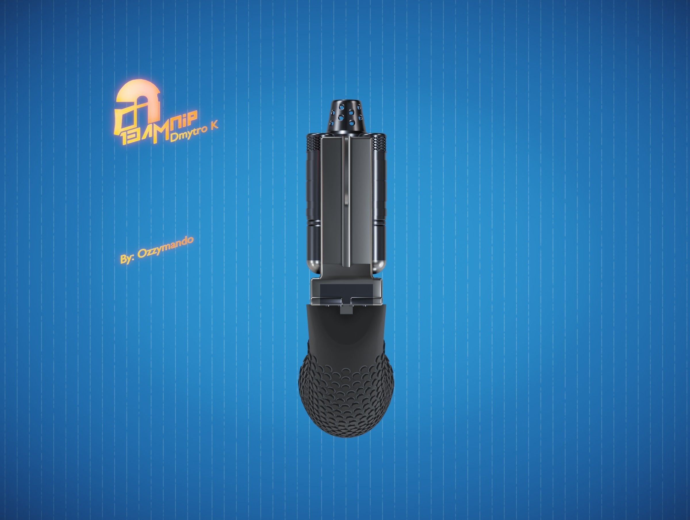 Sentinel-7 Duel Holdout Blaster 3D print model_9