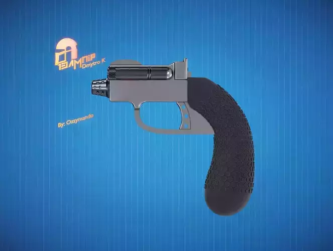 Sentinel-7 Duel Holdout Blaster 3D print model
