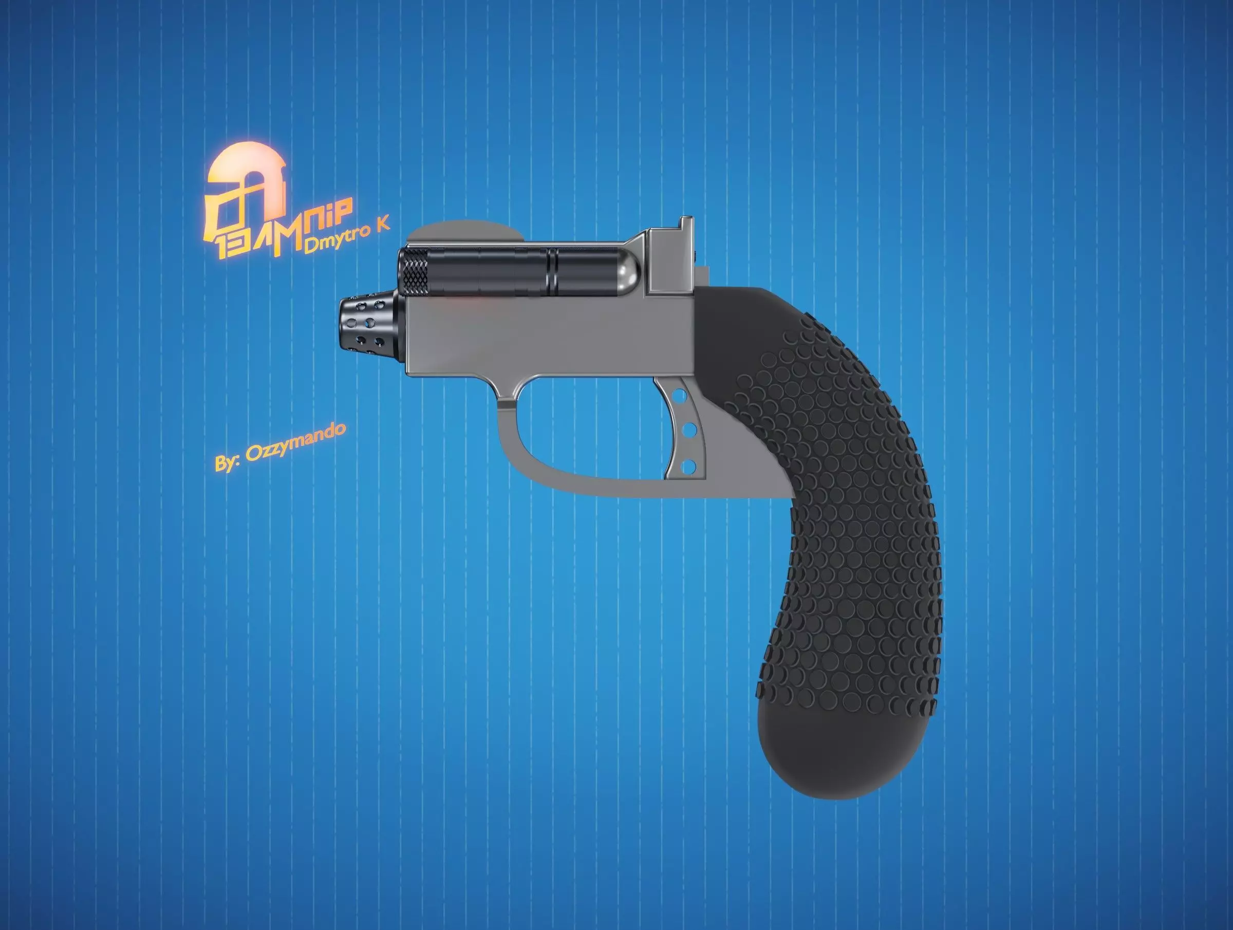 Sentinel-7 Duel Holdout Blaster 3D print model_0