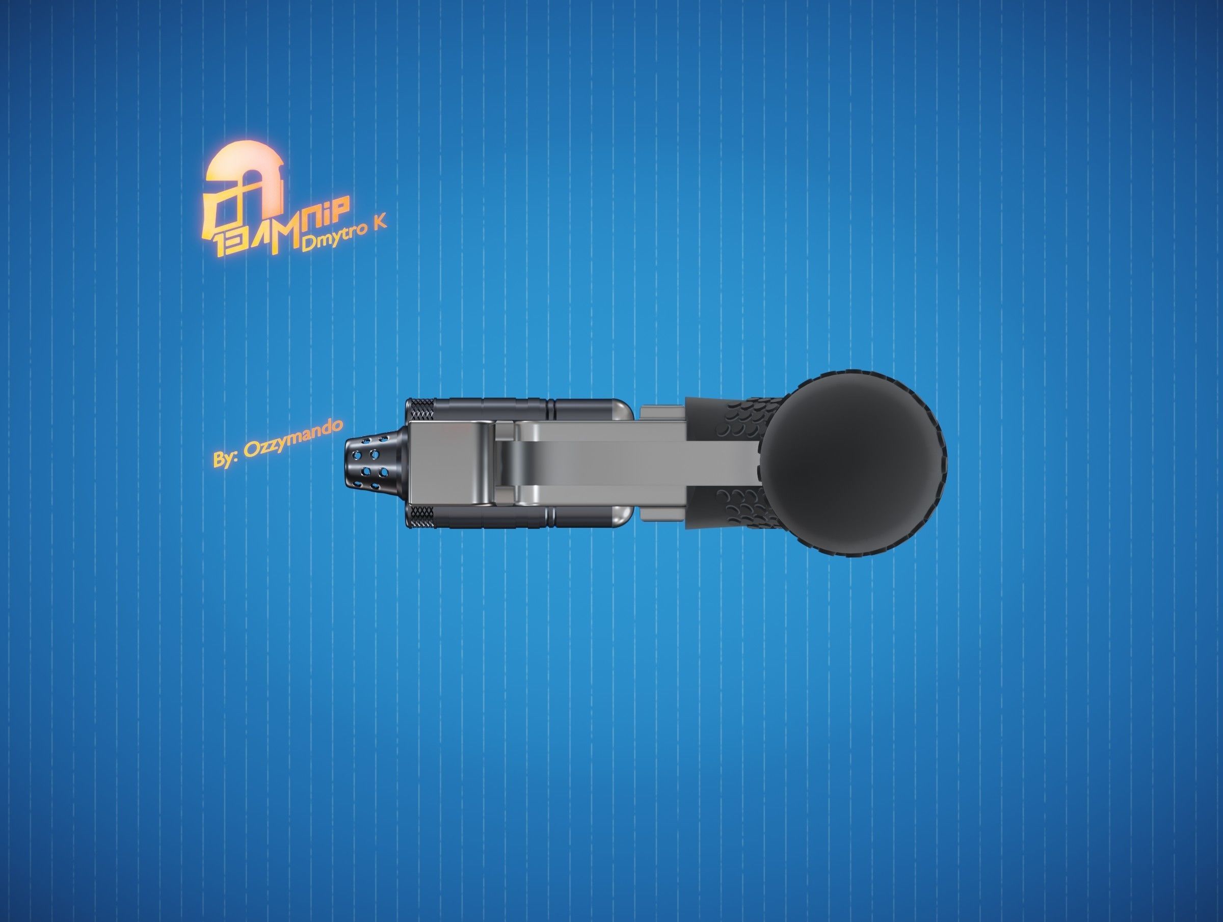 Sentinel-7 Duel Holdout Blaster 3D print model_12