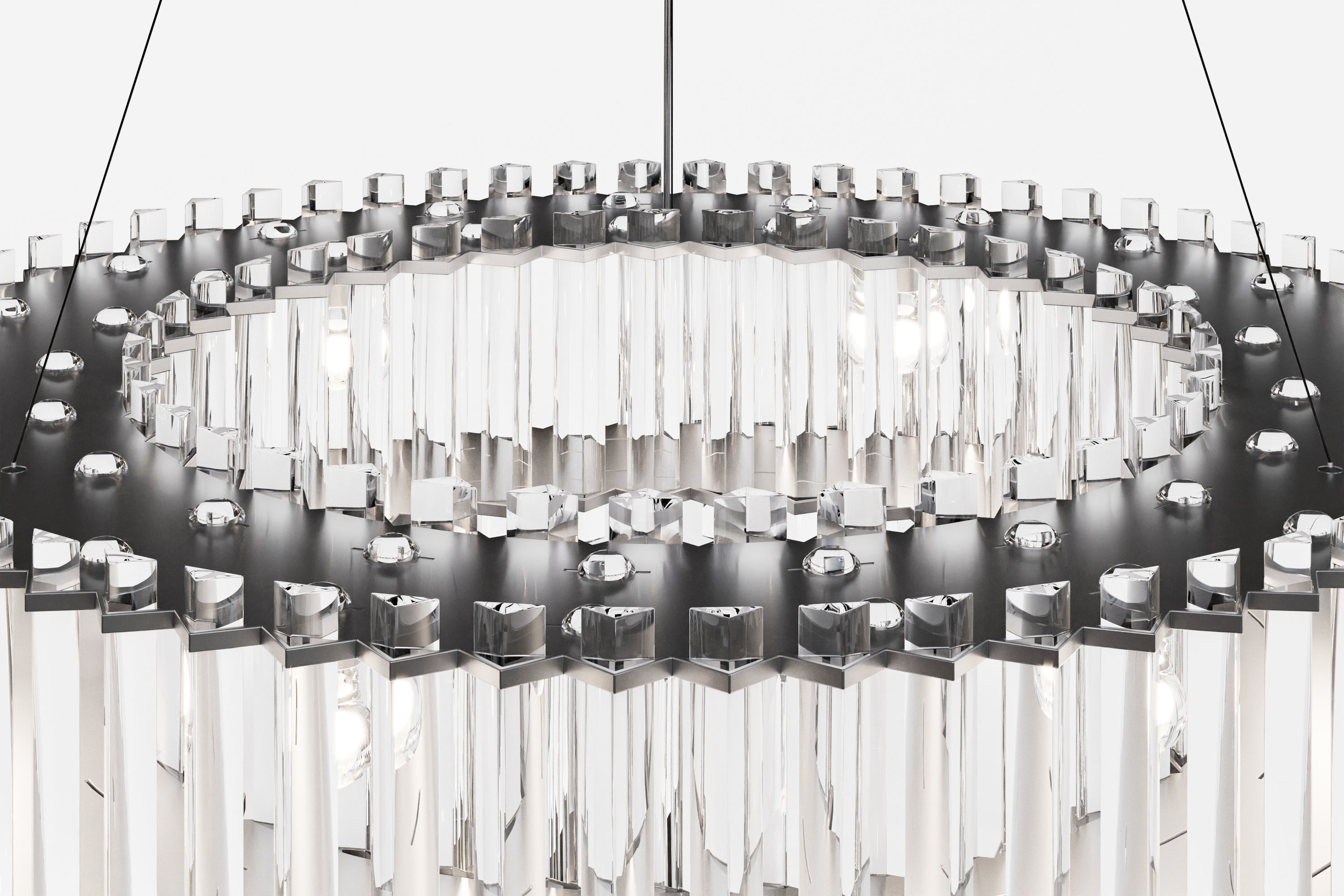 Luxury Design Ceiling Lamp 3D model_9
