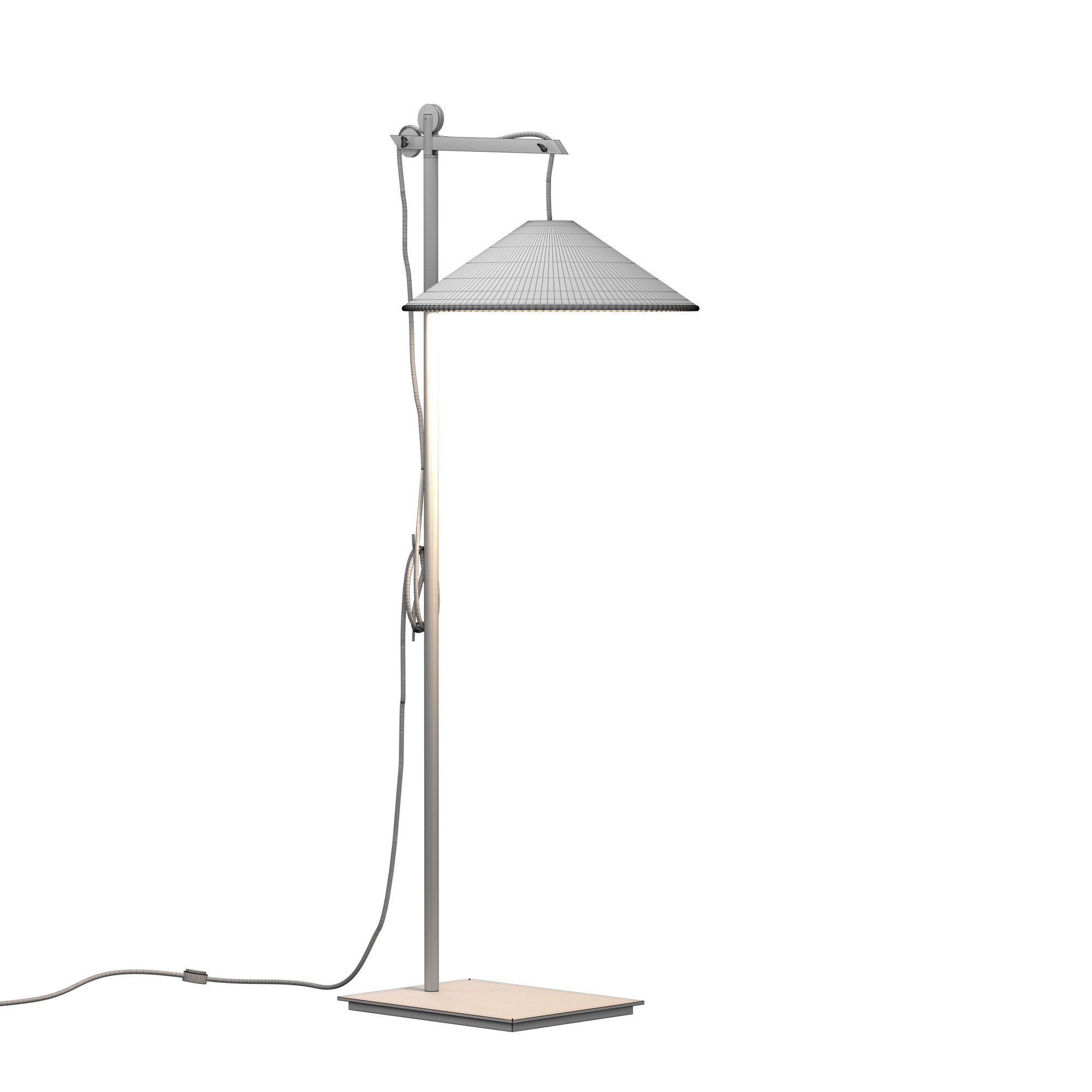 Kraft Floor Lamp 3D model_6
