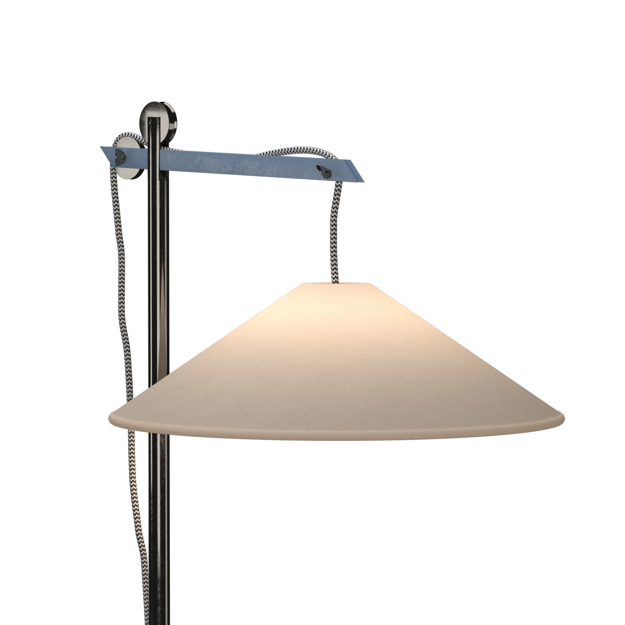 Kraft Floor Lamp 3D model_5