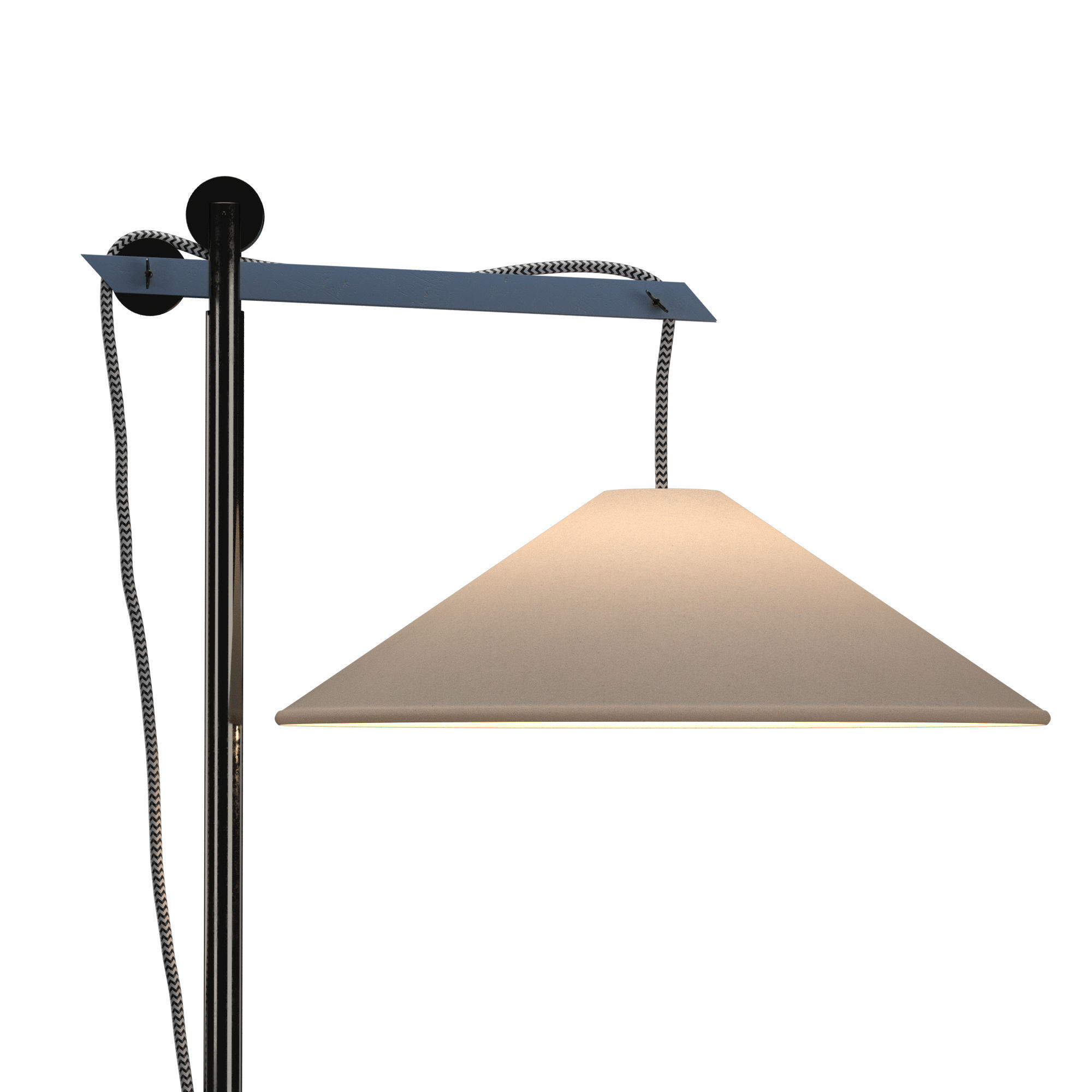 Kraft Floor Lamp 3D model_4