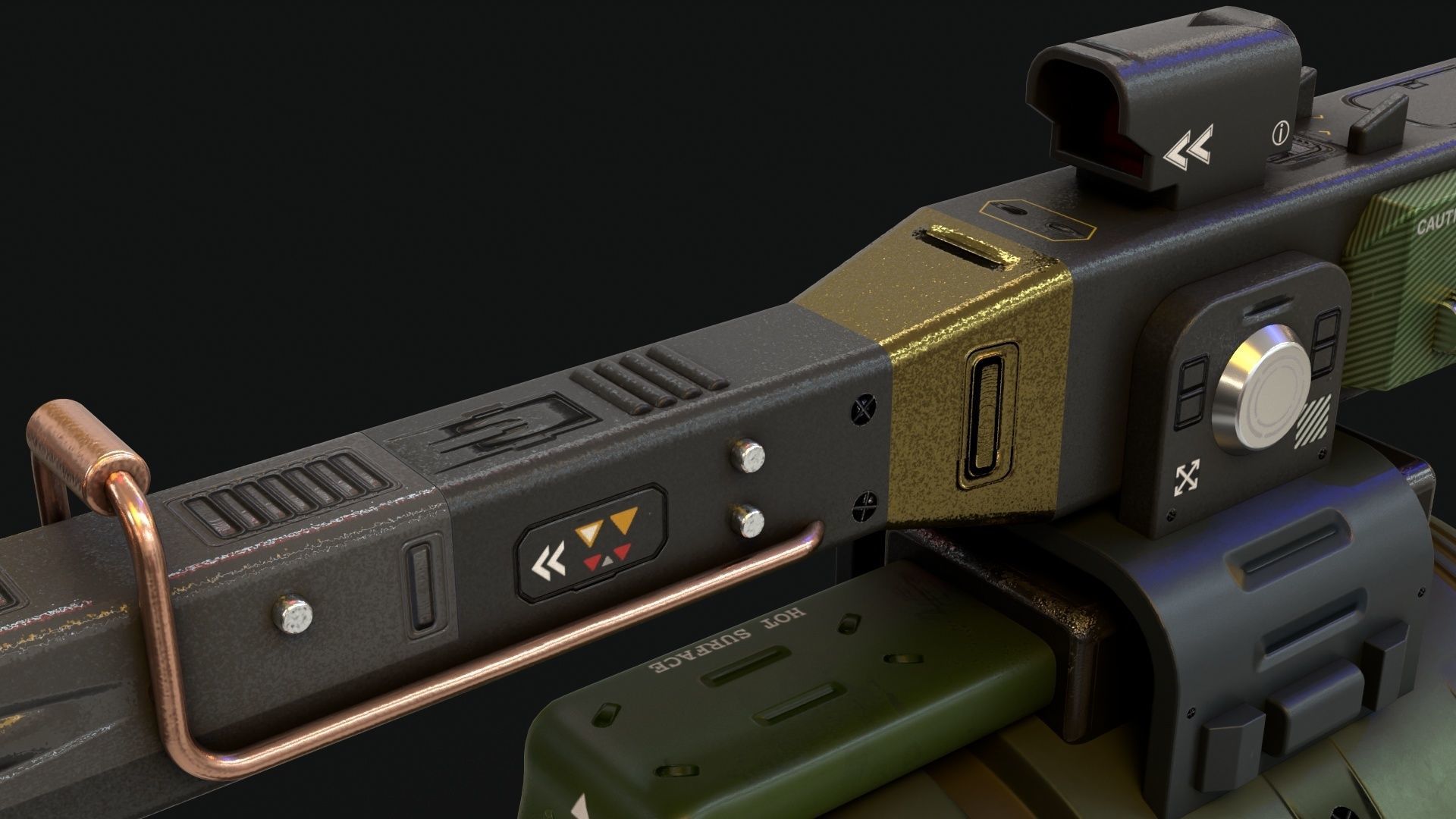 Sentry Turret 3D model_18