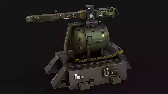 Sentry Turret 3D model