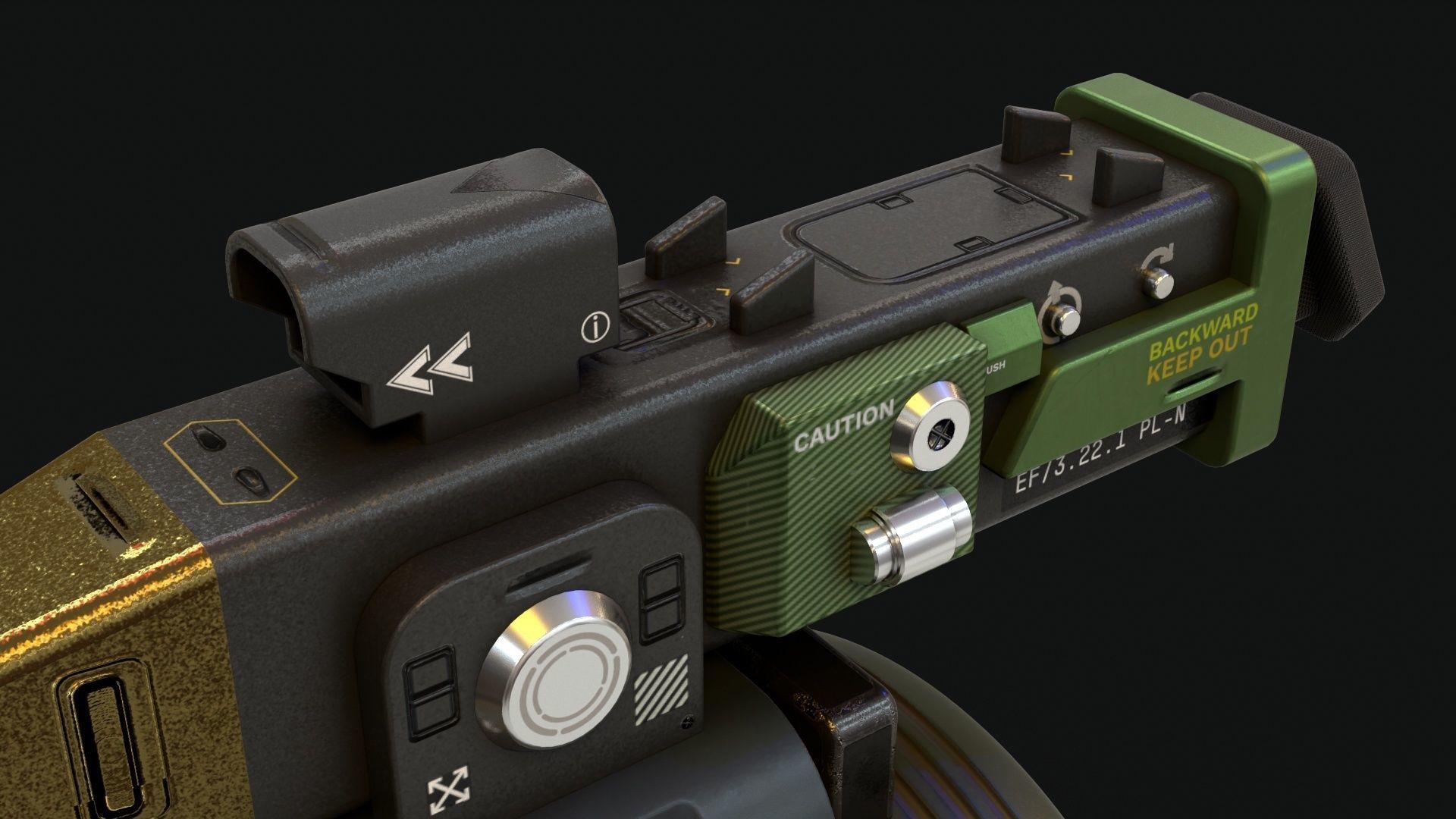 Sentry Turret 3D model_17