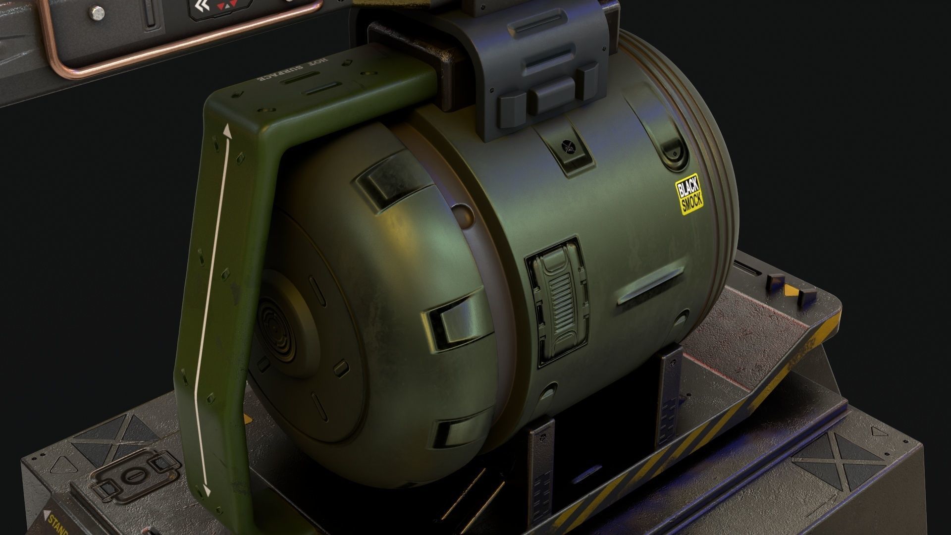 Sentry Turret 3D model_27