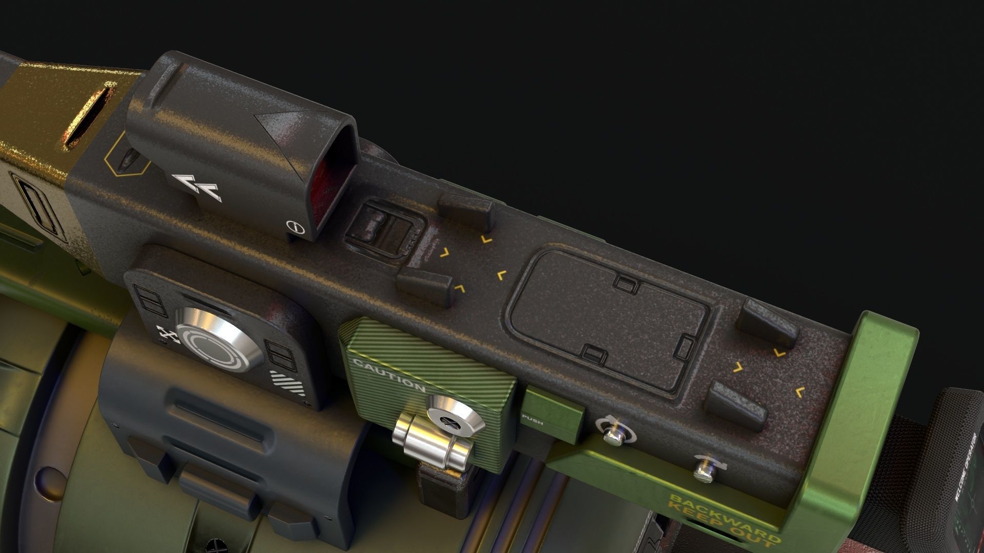 Sentry Turret 3D model_31