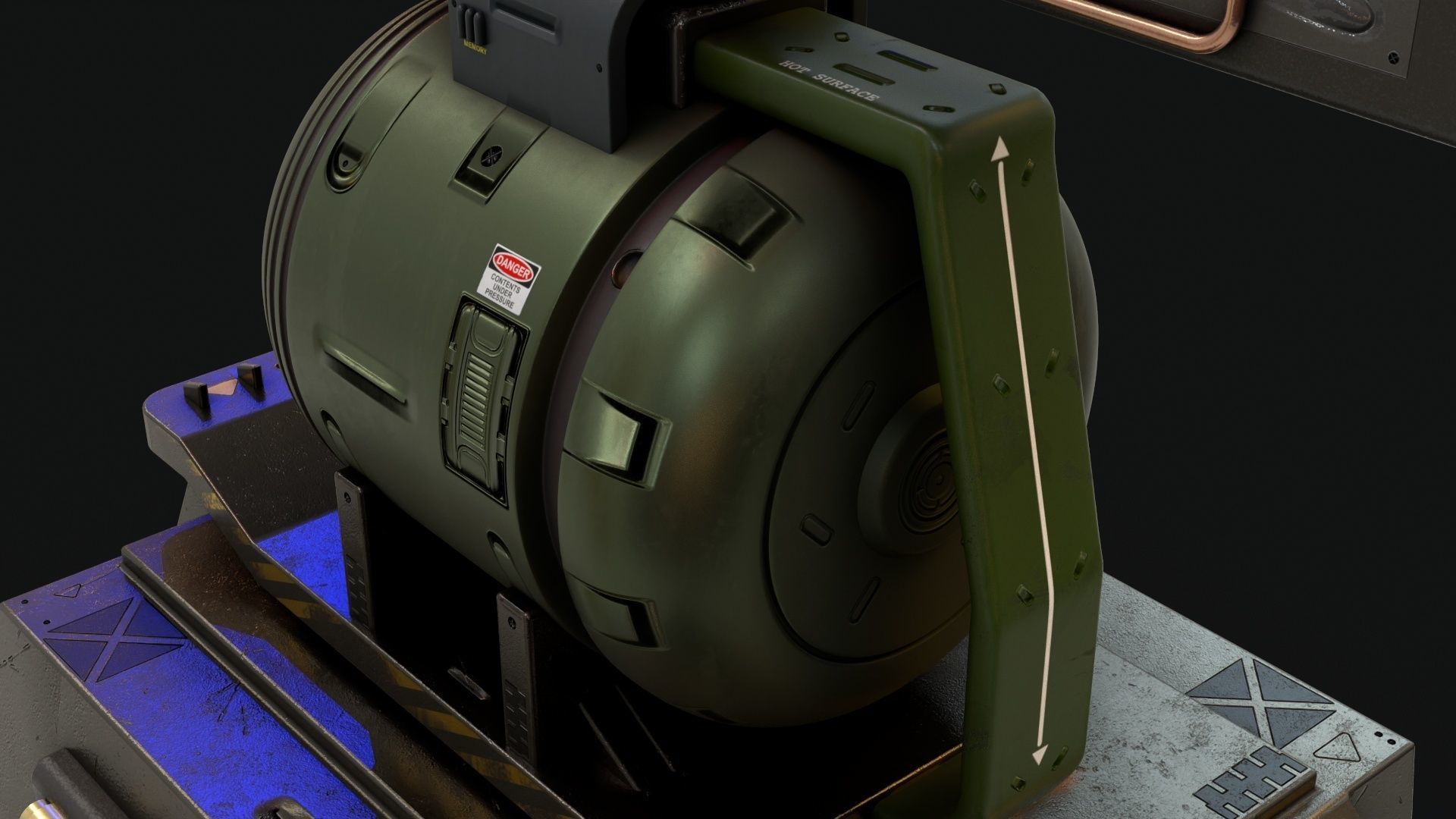 Sentry Turret 3D model_26
