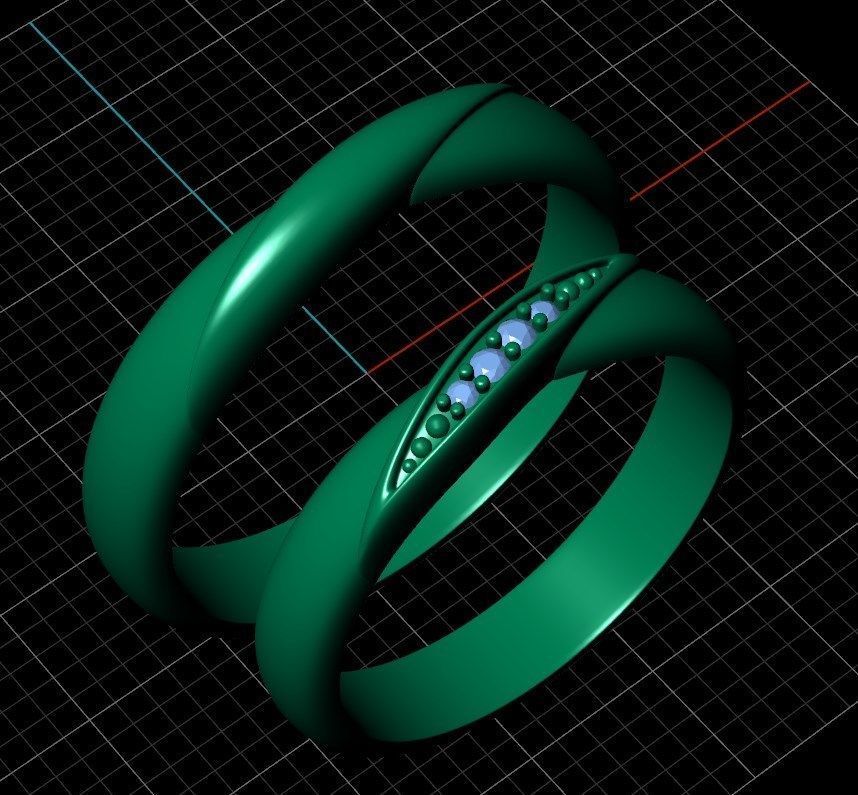 Ring rk99 3D print model_10