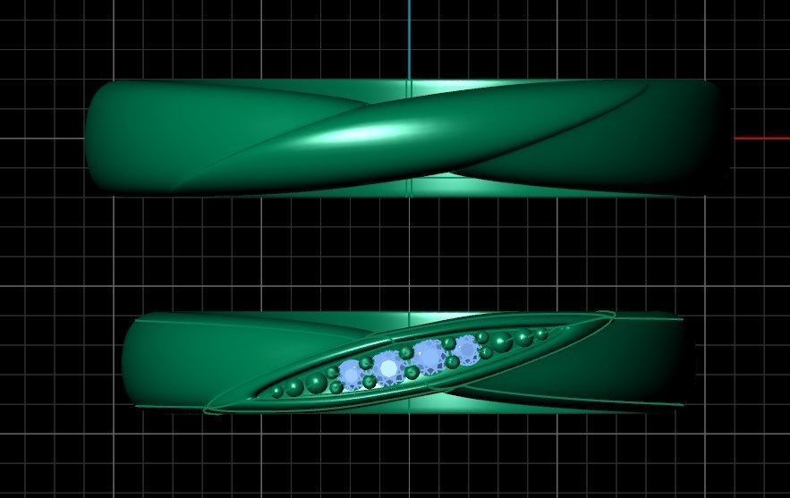 Ring rk99 3D print model_6