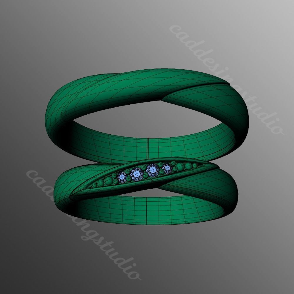 Ring rk99 3D print model_2
