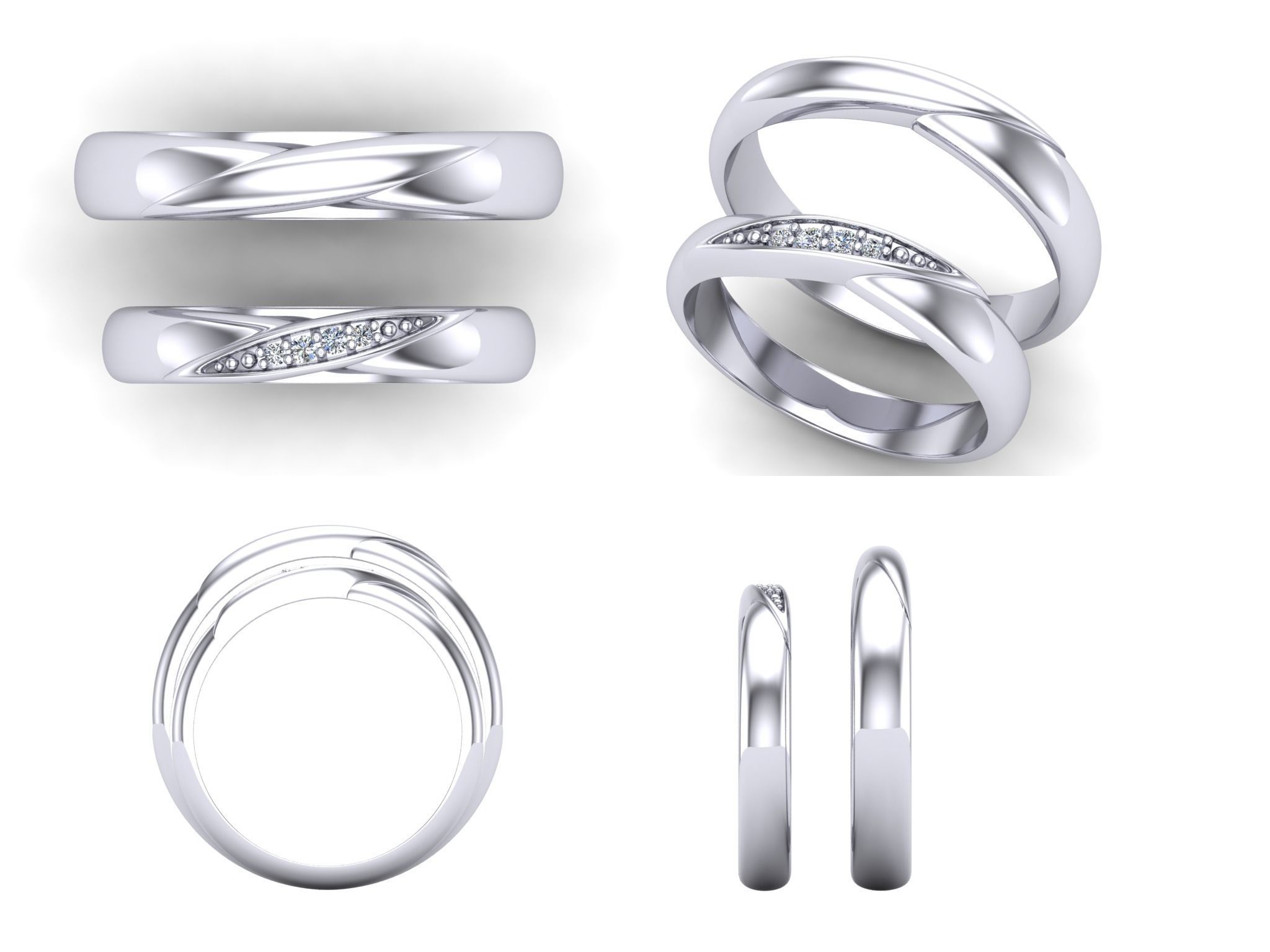 Ring rk99 3D print model_3