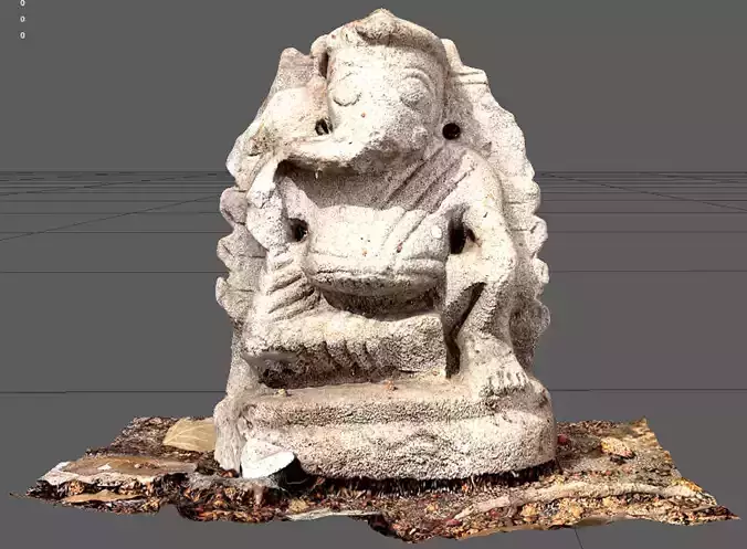 Antique idol of Lord Ganesh