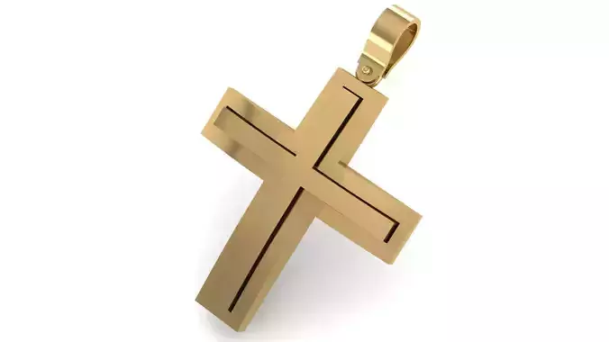 CROSS PENDANT CR32 3D print model