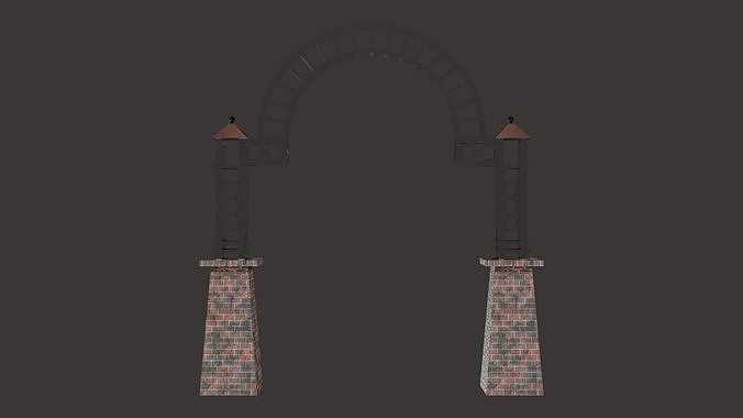 Park Gate 3D model