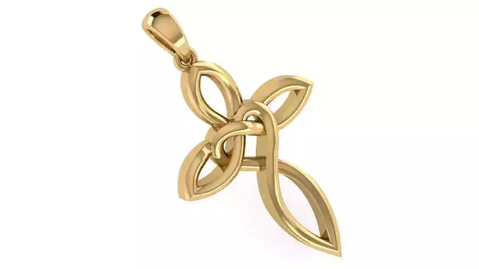 CROSS PENDANT CR37 3D print model