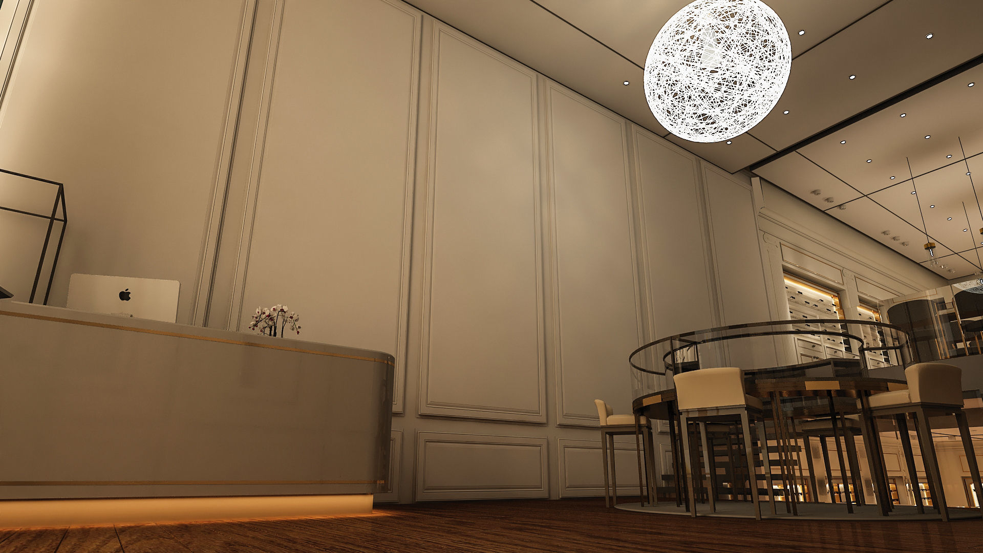 Optic interior and exterior shop 3d model 3D model_4