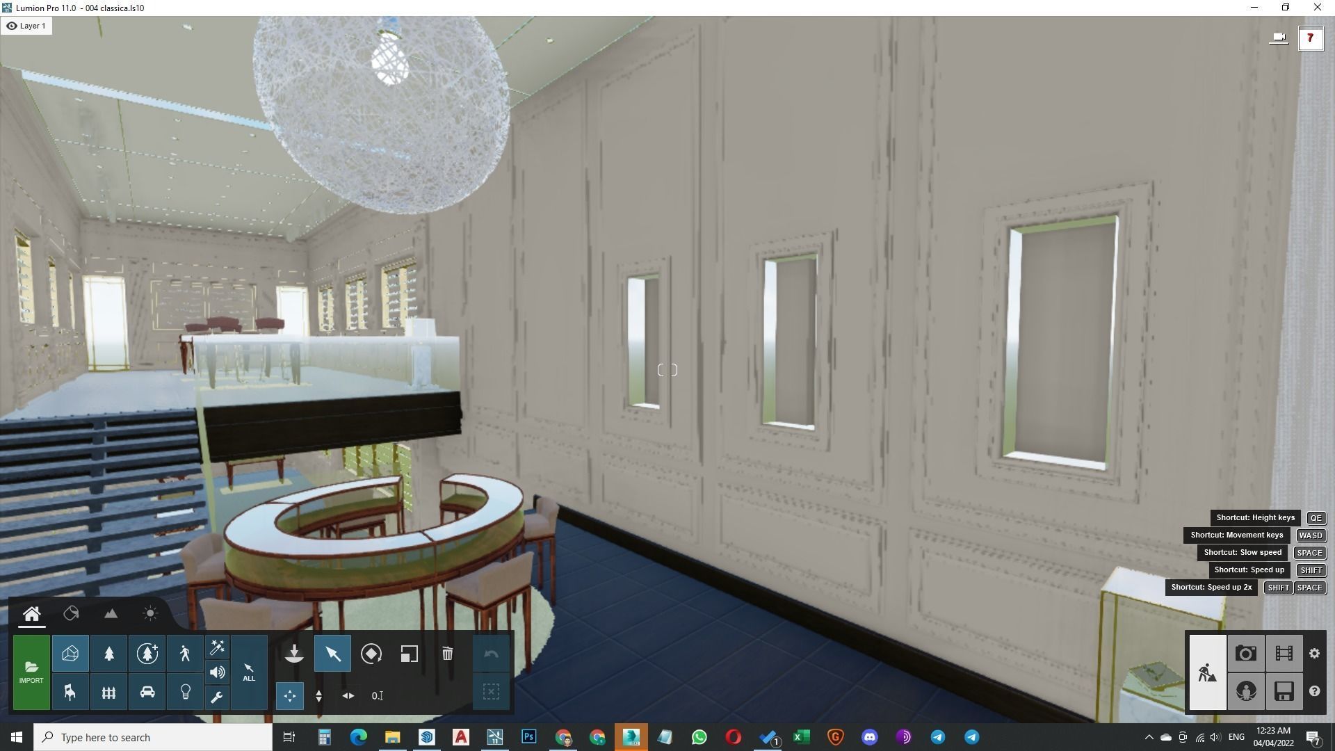 Optic interior and exterior shop 3d model 3D model_16