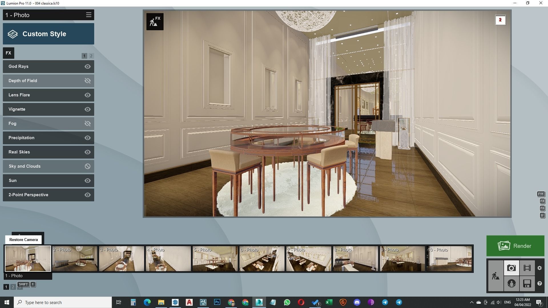 Optic interior and exterior shop 3d model 3D model_18