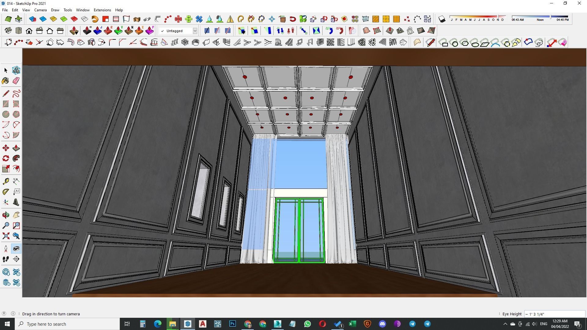 Optic interior and exterior shop 3d model 3D model_38