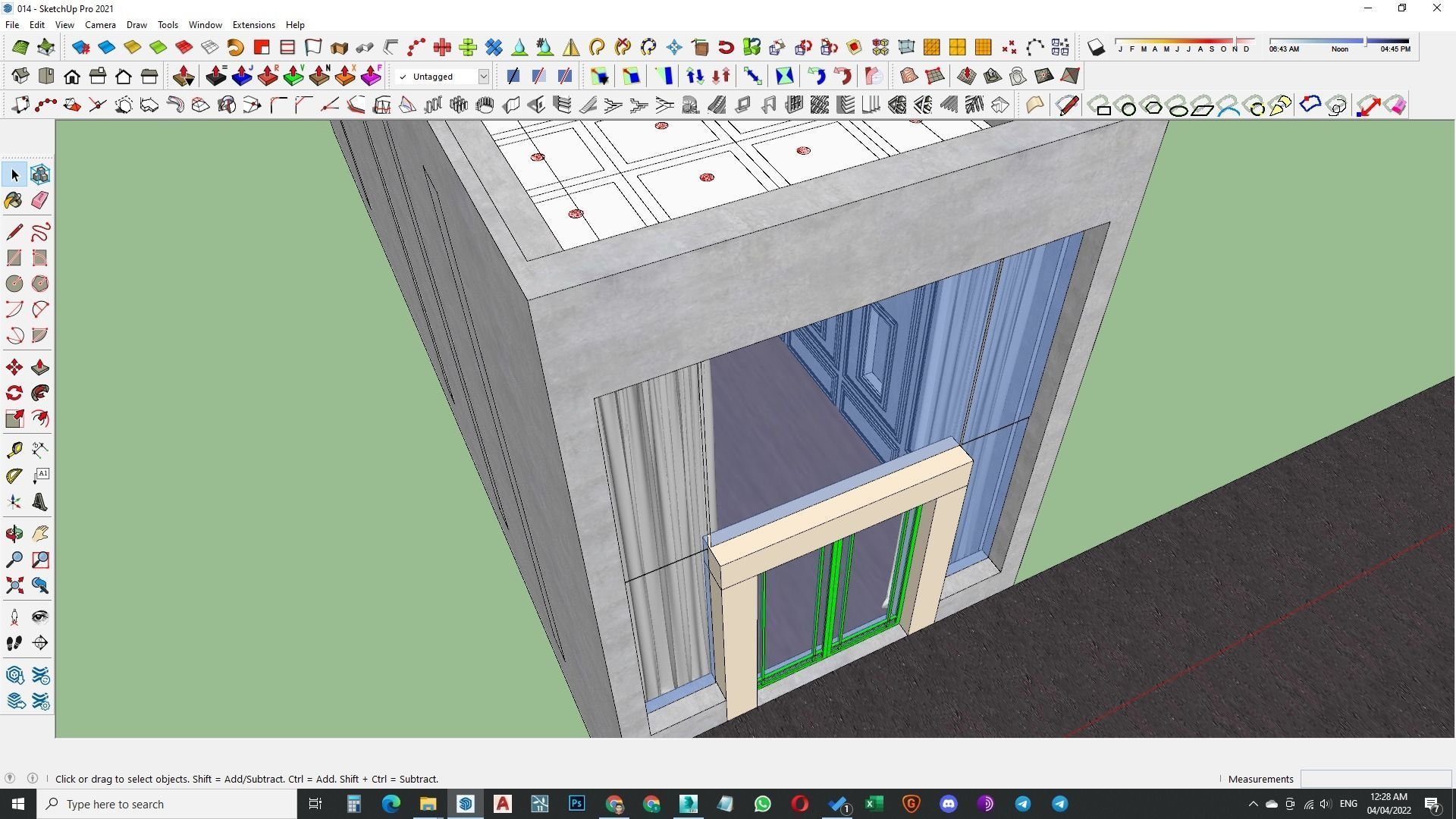 Optic interior and exterior shop 3d model 3D model_30