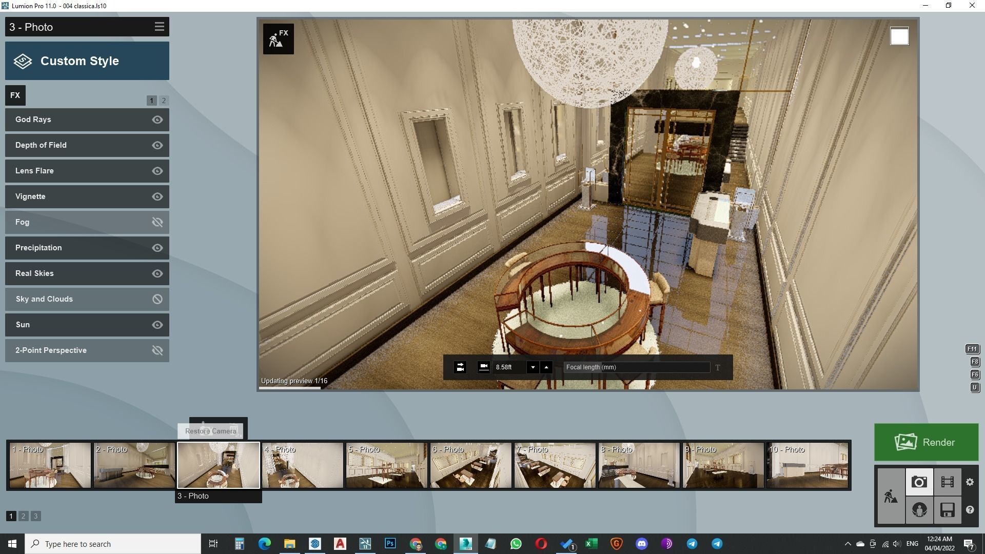 Optic interior and exterior shop 3d model 3D model_14