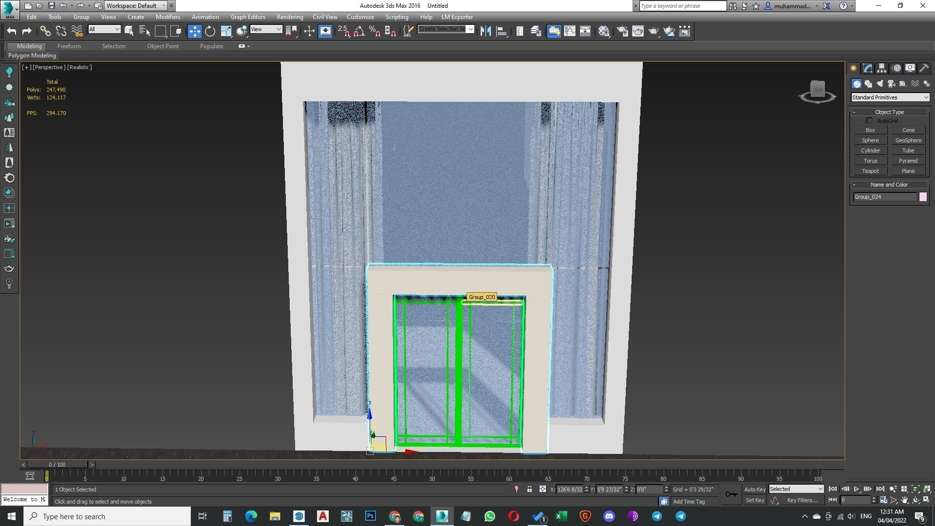 Optic interior and exterior shop 3d model 3D model_41