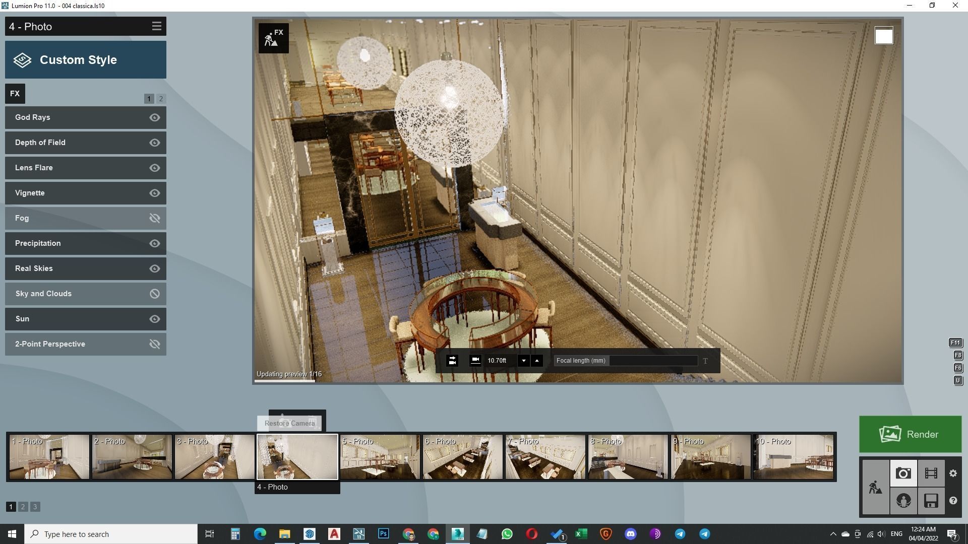 Optic interior and exterior shop 3d model 3D model_21