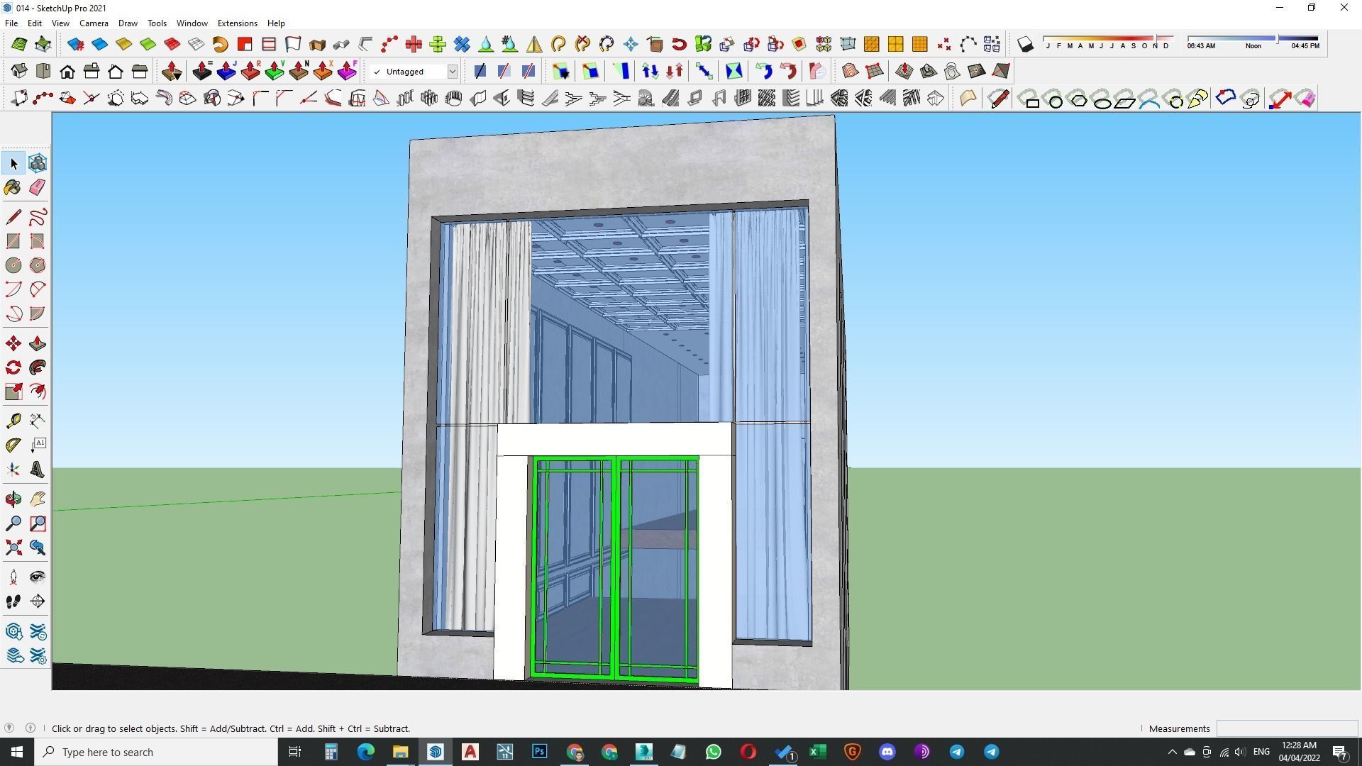 Optic interior and exterior shop 3d model 3D model_28