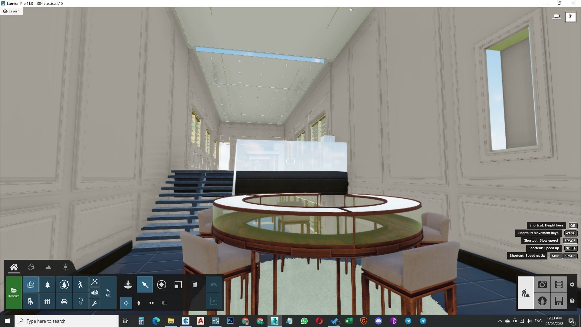 Optic interior and exterior shop 3d model 3D model_13