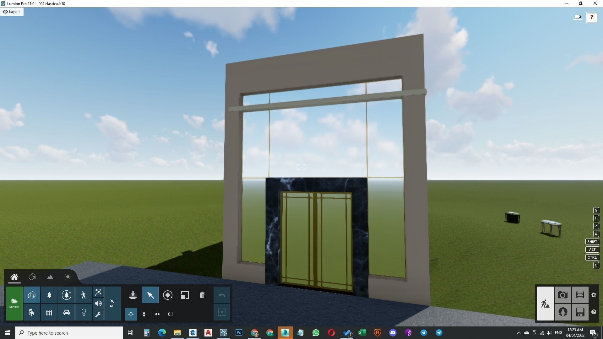 Optic interior and exterior shop 3d model 3D model_10