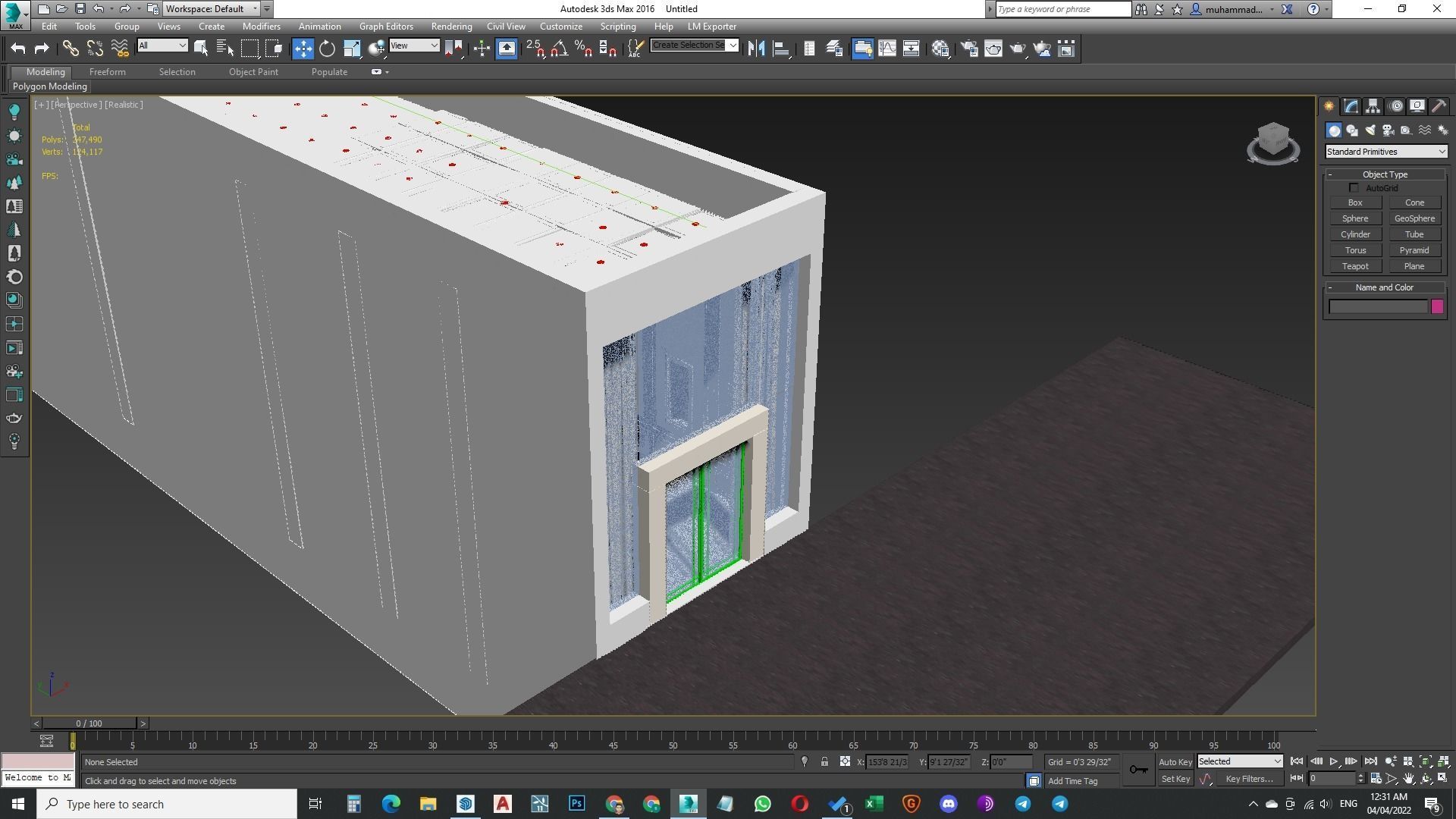 Optic interior and exterior shop 3d model 3D model_39