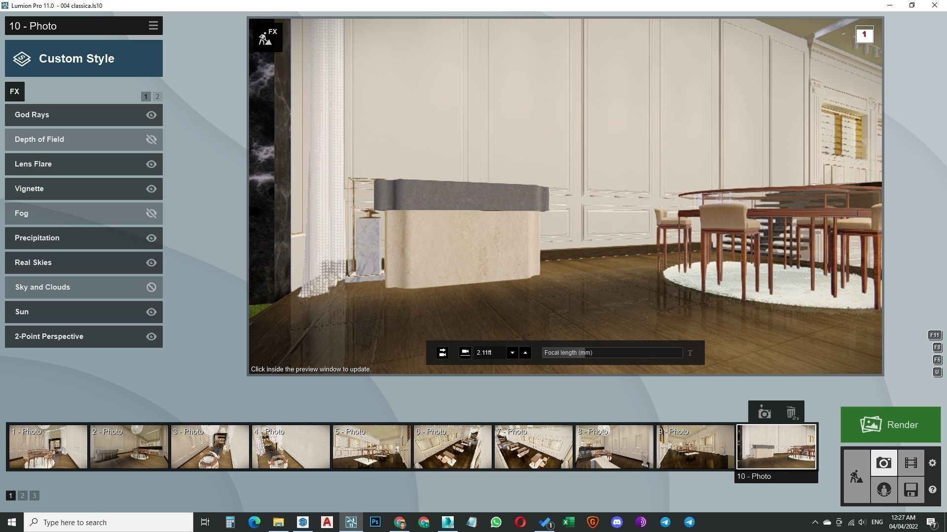 Optic interior and exterior shop 3d model 3D model_27