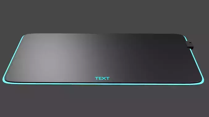 Simple mousepad with rgb 