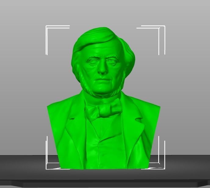 Richard Wagner 3D print model_12