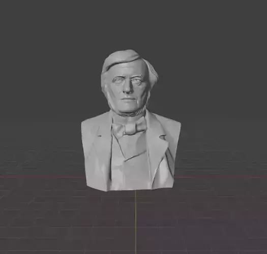 Richard Wagner 3D print model