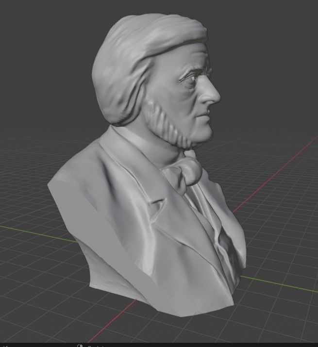Richard Wagner 3D print model_15