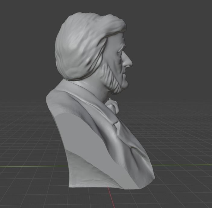 Richard Wagner 3D print model_16