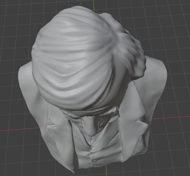 Richard Wagner 3D print model_9