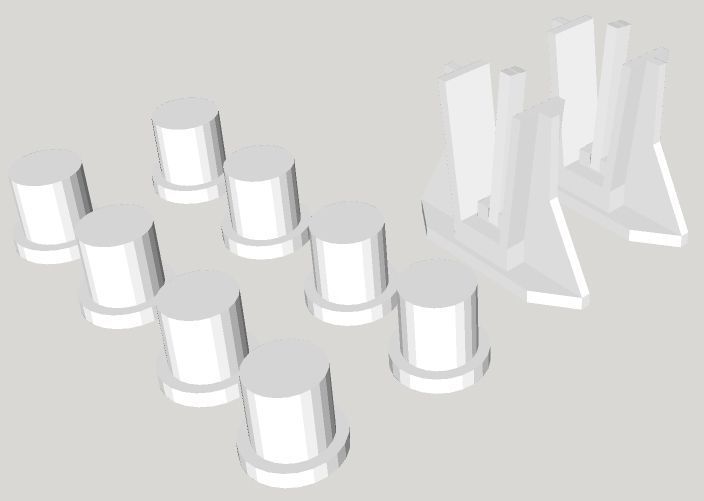 1 100 Push boat 3D printed kit 3D print model_17