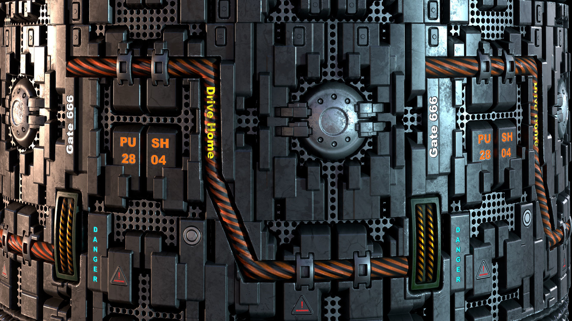 Sci Fi Material - Unreal Engine 4 Texture_2