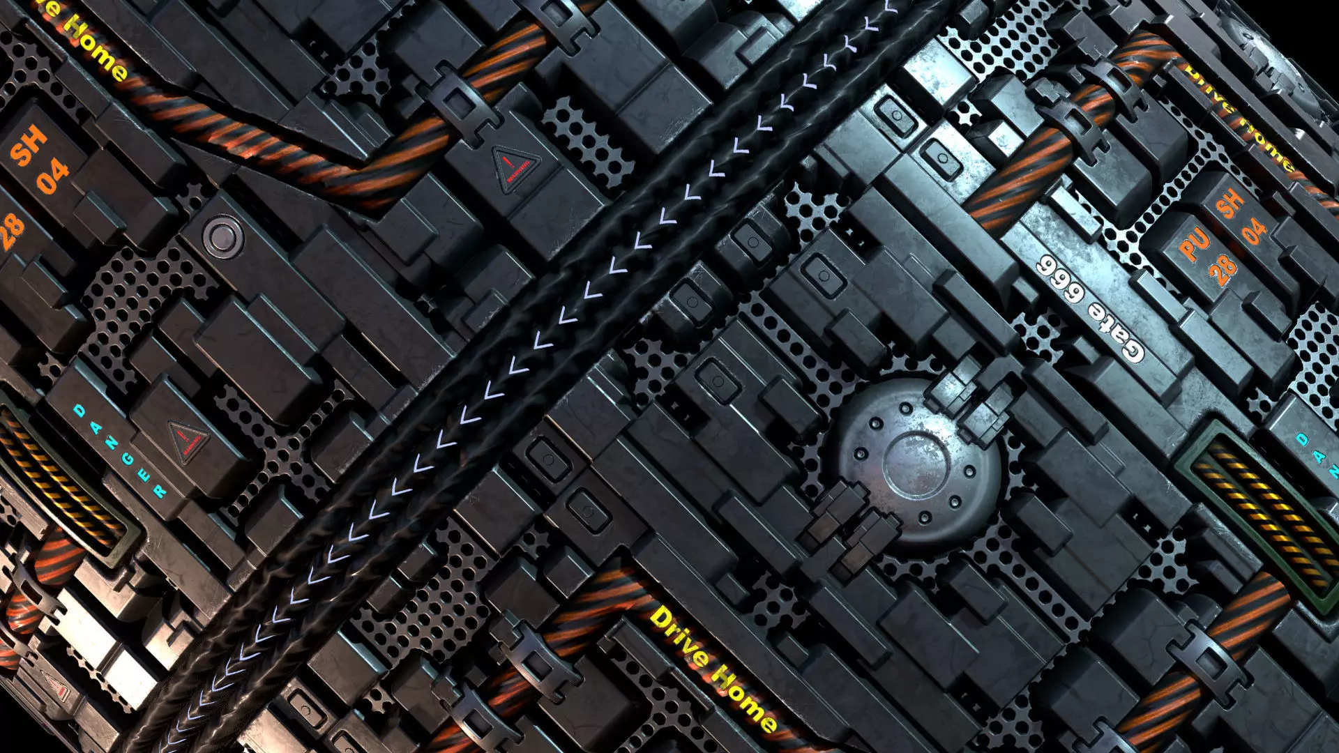 Sci Fi Material - Unreal Engine 4 Texture_0